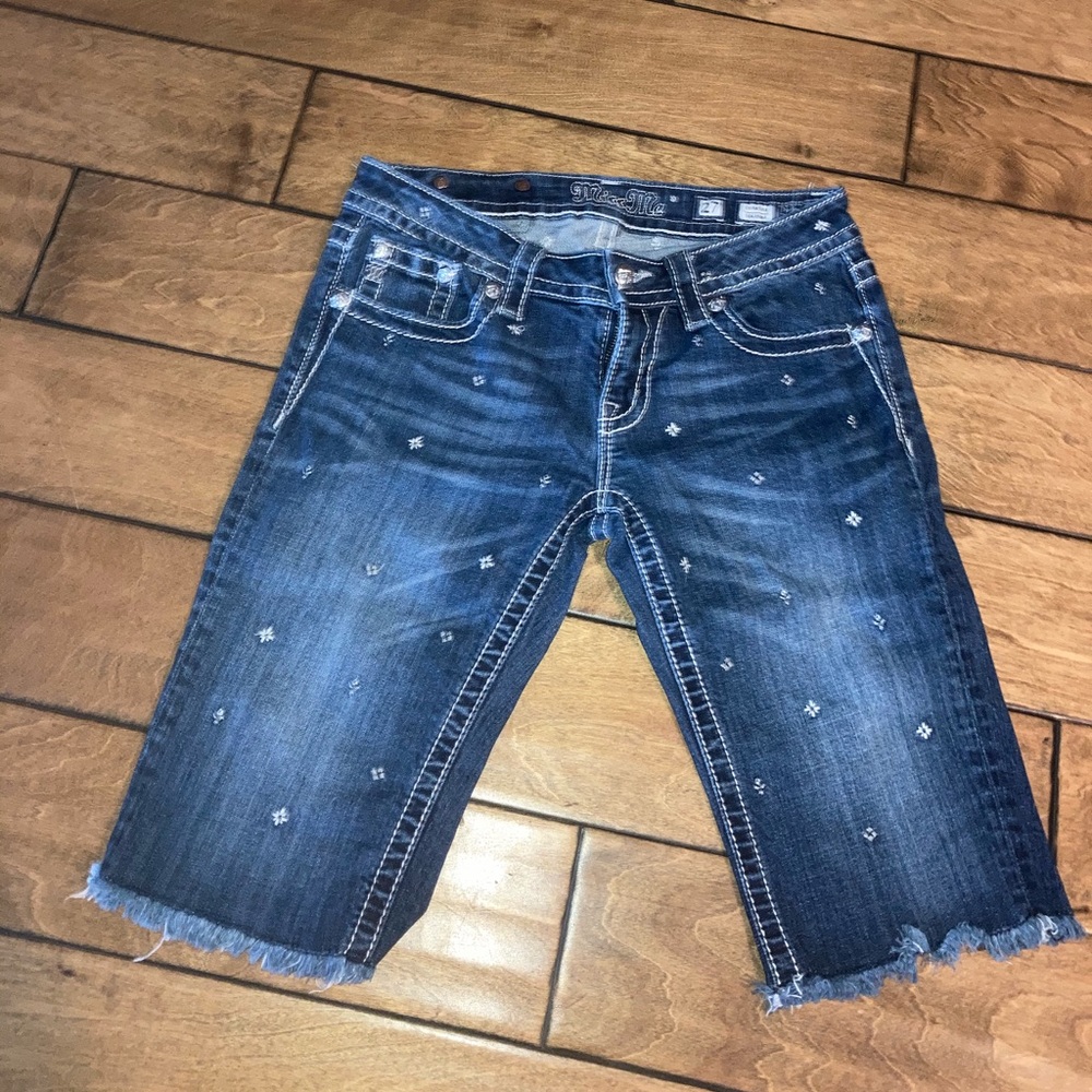 Miss Me Bermuda Shorts